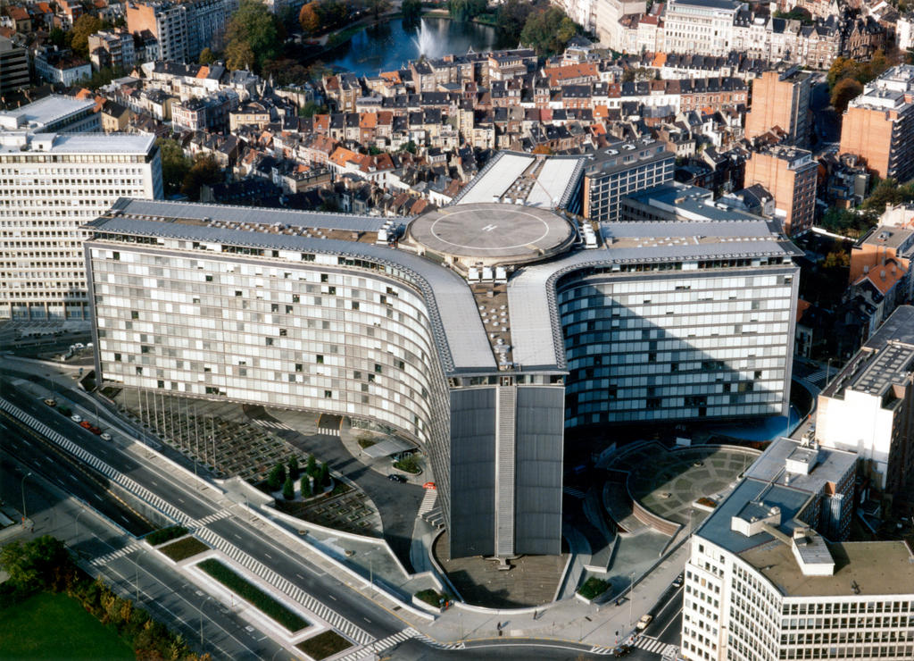 Commission building ('the Berlaymont building') in Brussels