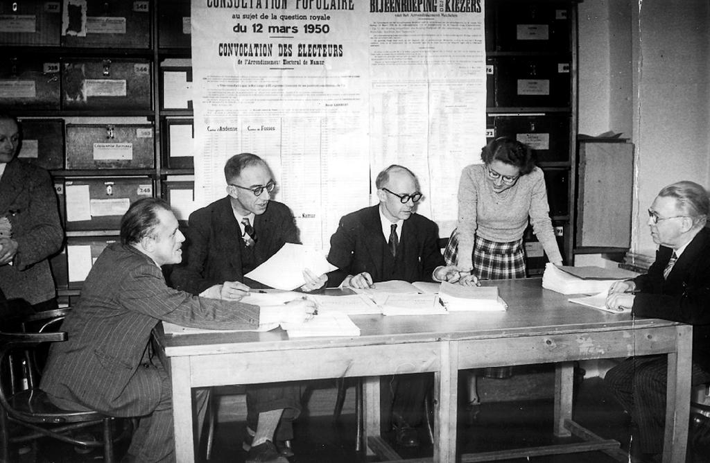 Referendum on the issue of the monarchy (12 March 1950)