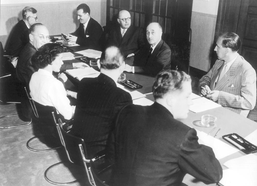 Meeting of the ECSC High Authority