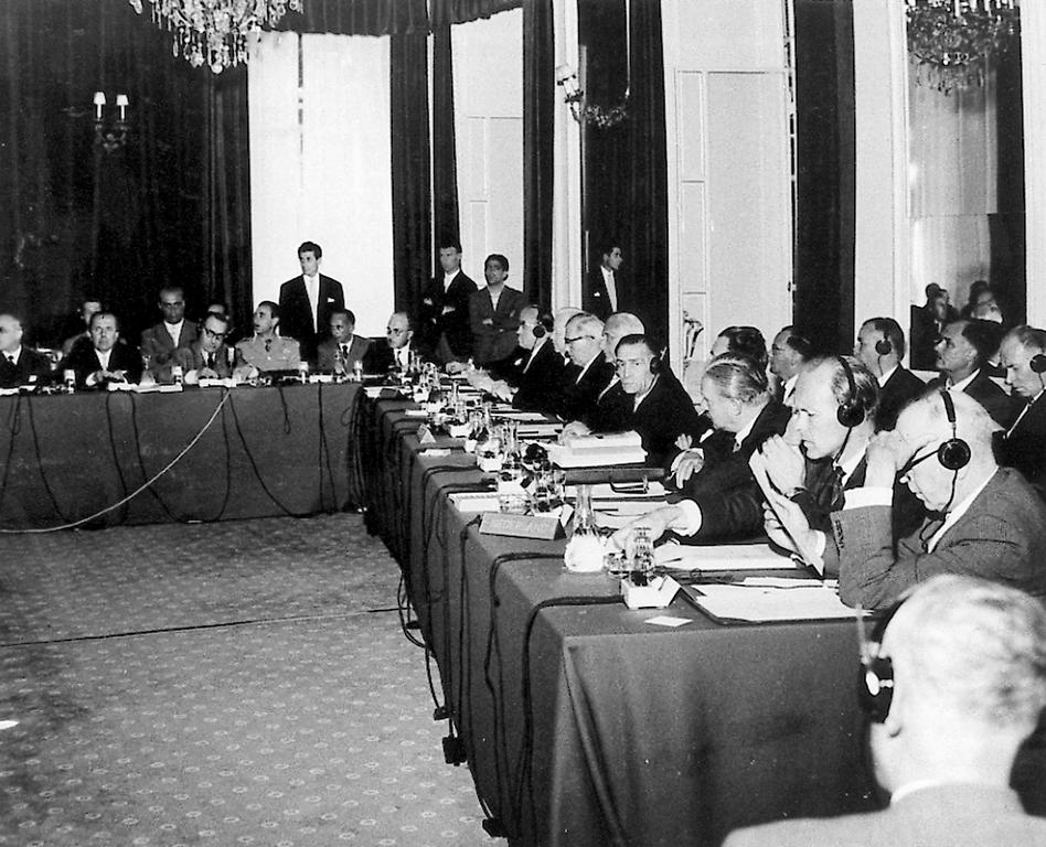 La conférence de Stresa (3 au 12 juillet 1958)