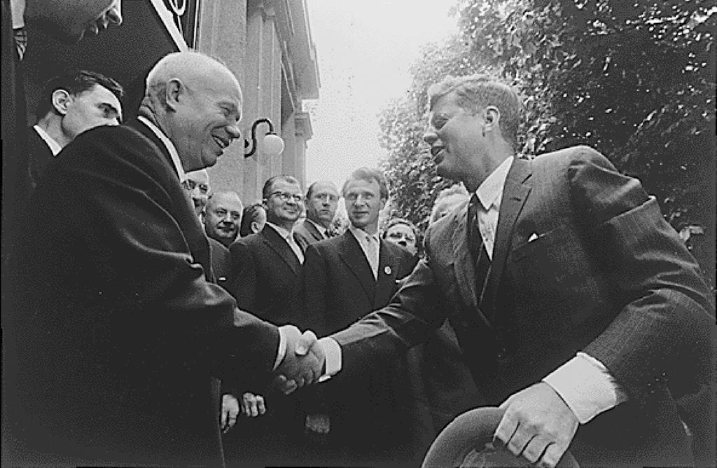 Kennedy and Khrushchev