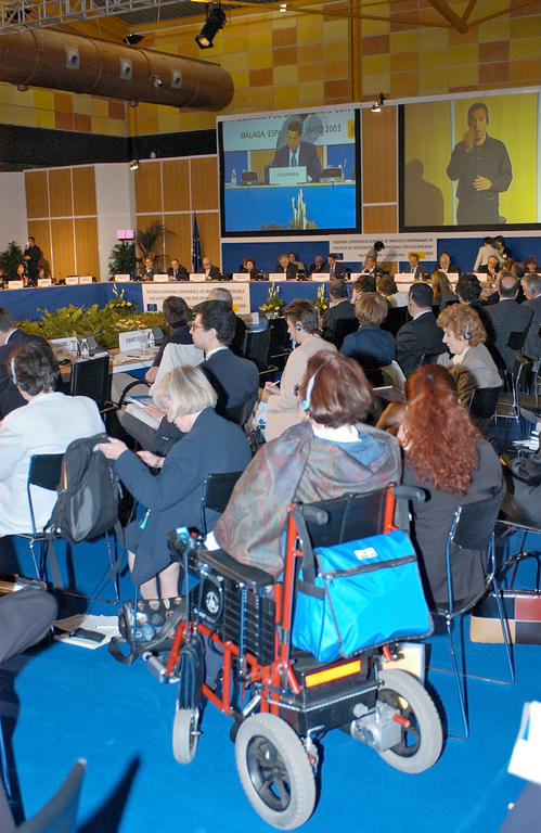 Conférence ministérielle sur l'intégration des personnes handicapées (Málaga, 7 mai 2003)