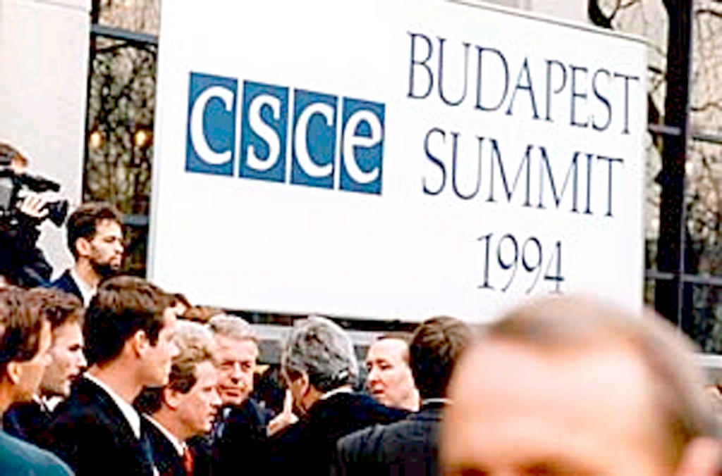 Sommet de la CSCE à Budapest (5 et 6 décembre 1994)