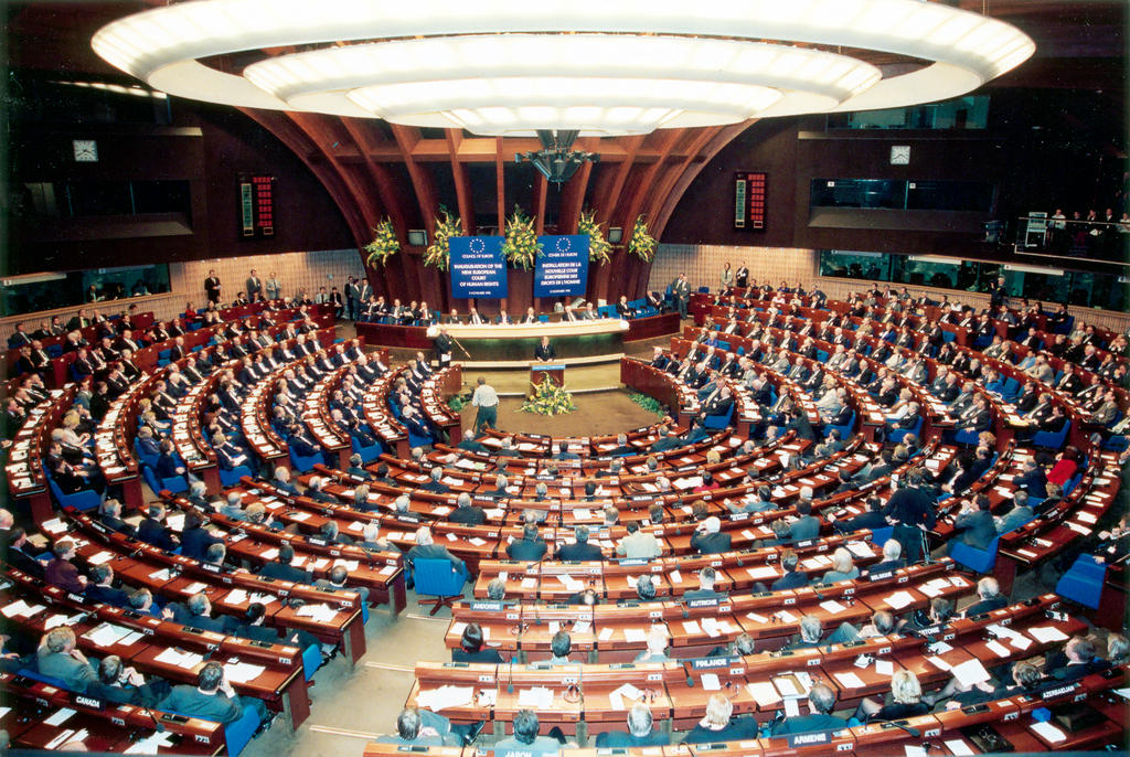 Inauguration of the new European Court of Human Rights (Strasbourg, 3 November 1998)