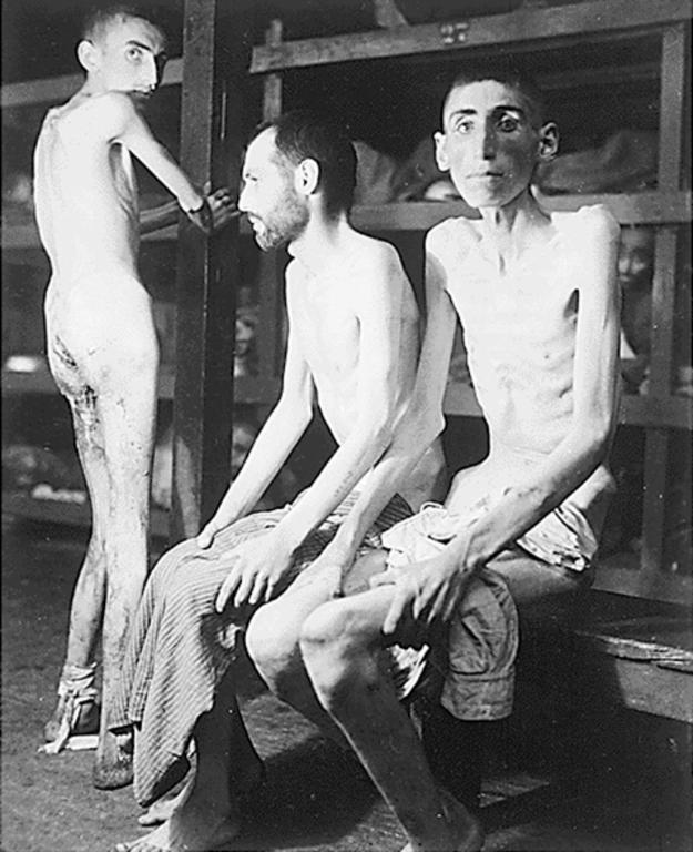 Buchenwald concentration camp (Germany, 16 April 1945)