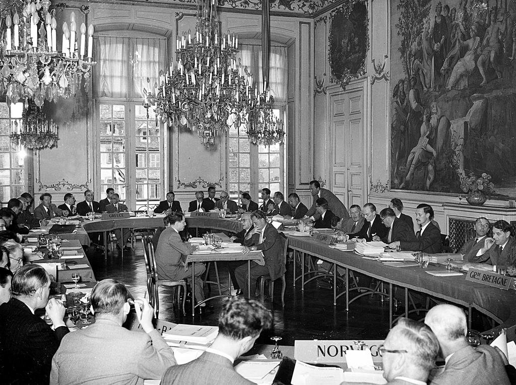 Inaugural session of the Committee of Ministers of the Council of Europe (August 1949)