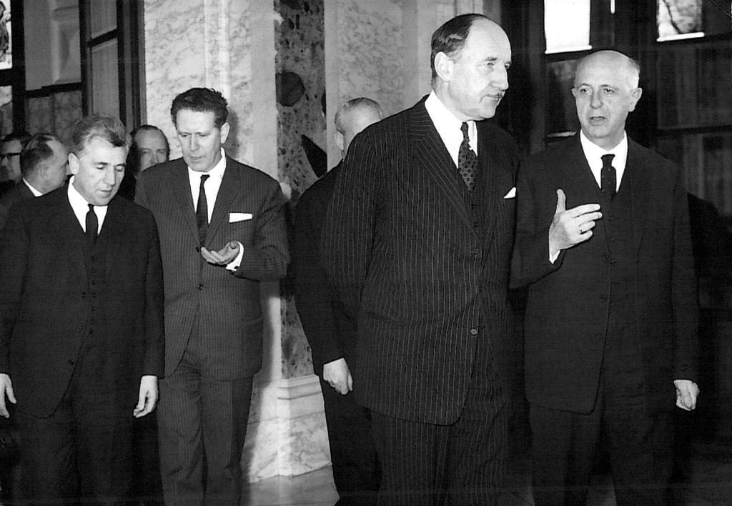 Benelux meeting in Val Duchesse (Brussels, 15 January 1968)