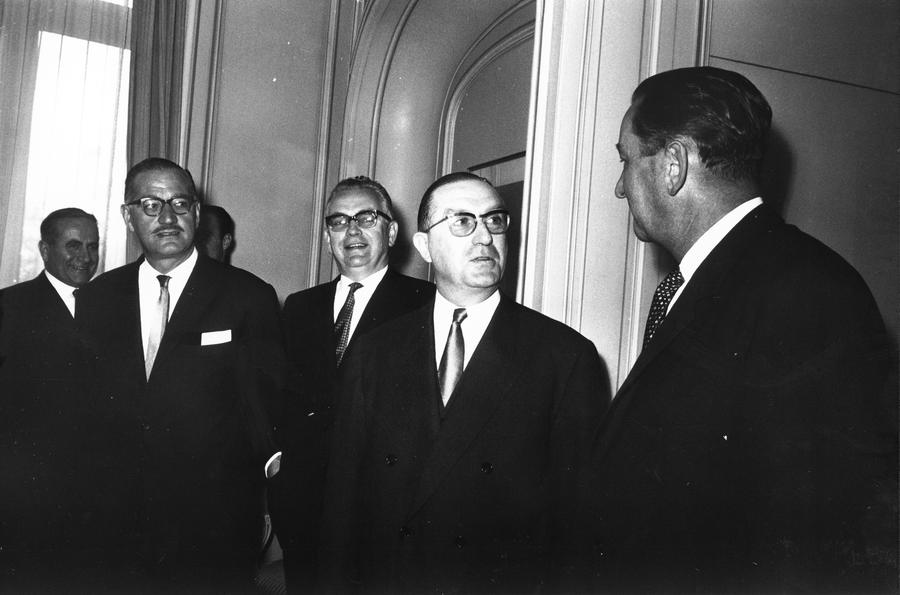 Pierre Chatenet, président de la Commission de la CEEA (21 septembre 1962)