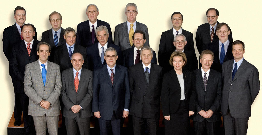 Membres du conseil des gouverneurs de la Banque centrale européenne (2007)