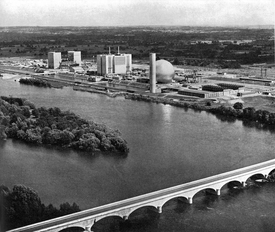 Nuclear power plant in Chinon, Indre-et-Loire