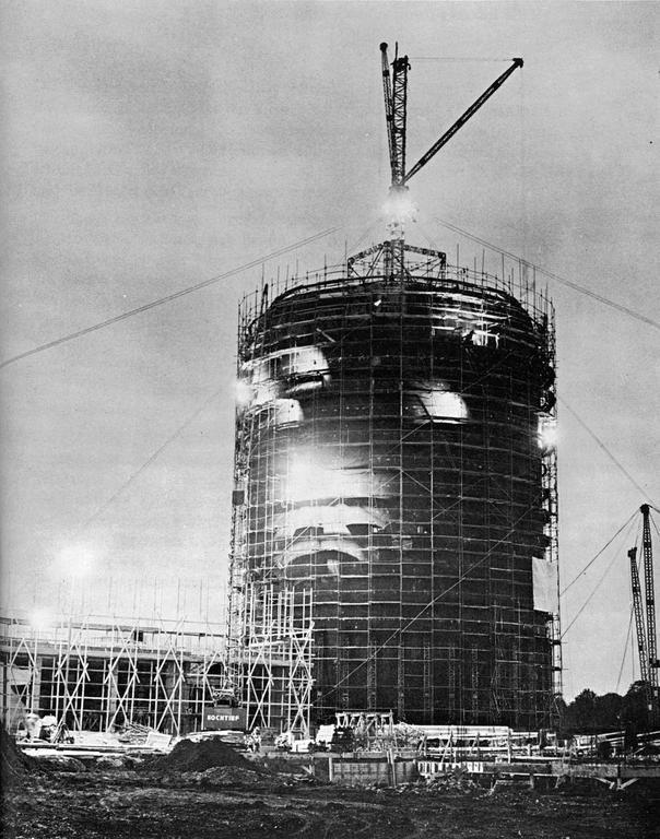 Construction of the Gundremmingen nuclear power plant