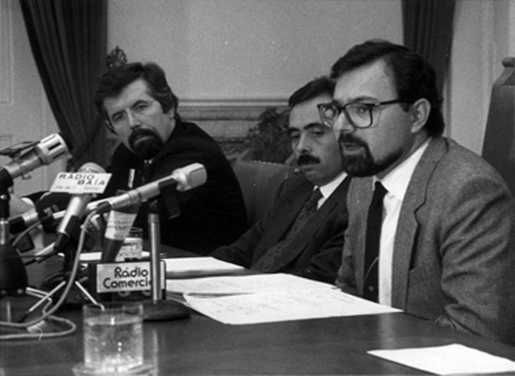 Conférence de presse sur la deuxième phase d'adhésion du Portugal aux CE (30 novembre 1990)