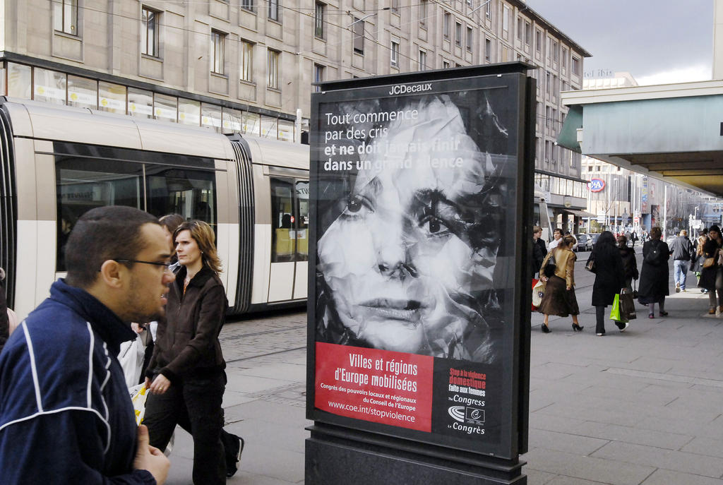 Campagne du Conseil de l’Europe pour combattre la violence à l’égard des femmes (Strasbourg, 7 mars 2007)