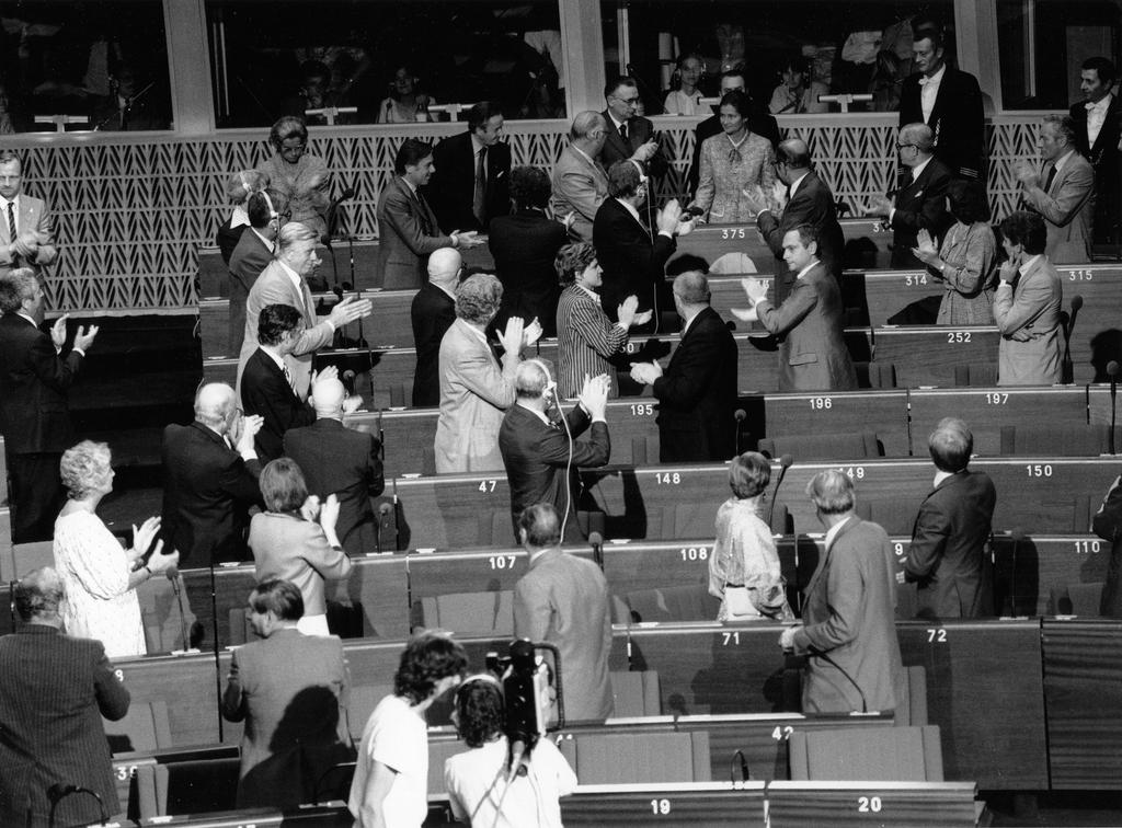 Election of Simone Veil as President of the European Parliament (17 July 1979)