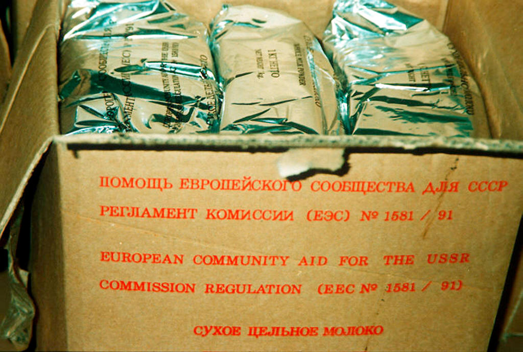 Emergency food aid for Russia (December 1991)