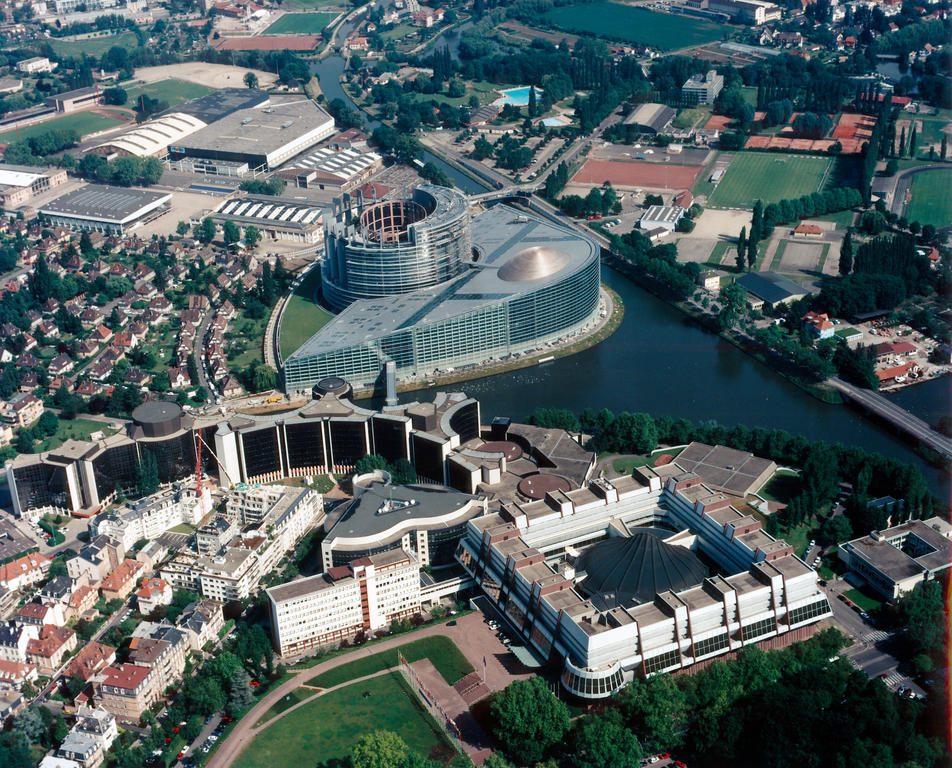 Le Parlement européen à Strasbourg