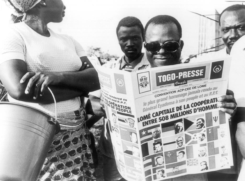 Lomé ist Gastgeber für die Verhandlungen des AKP-EWG Abkommens (27. Februar 1975)