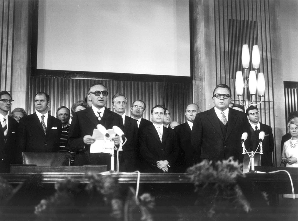 Signing of the Basic Treaty (21 December 1972)