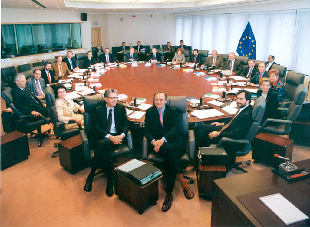 Réunion de la Commission Santer (1995)