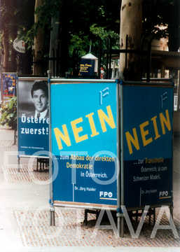 FPÖ poster opposing Austria’s accession to the European Union (June 1994)