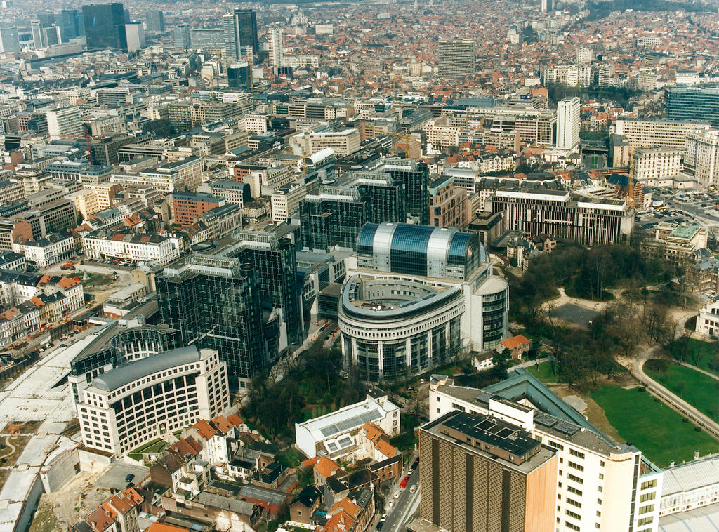 The European Parliament in Brussels