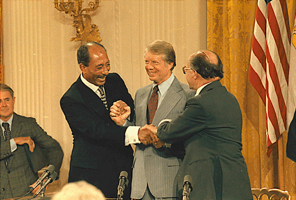 Signature des Accords de Camp David