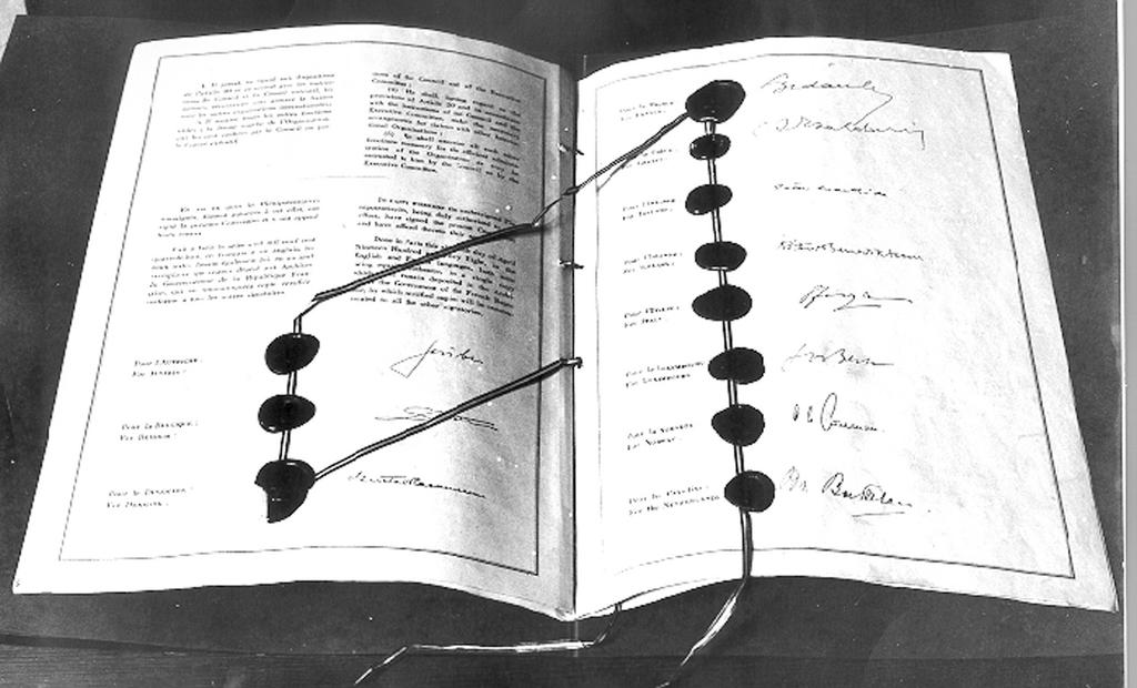 La charte de l'OECE (Paris, 16 avril 1948)