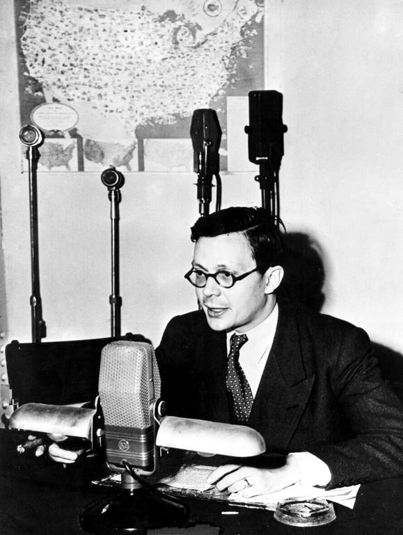 Robert Marjolin, secrétaire général de l'OECE (Paris, avril 1949)