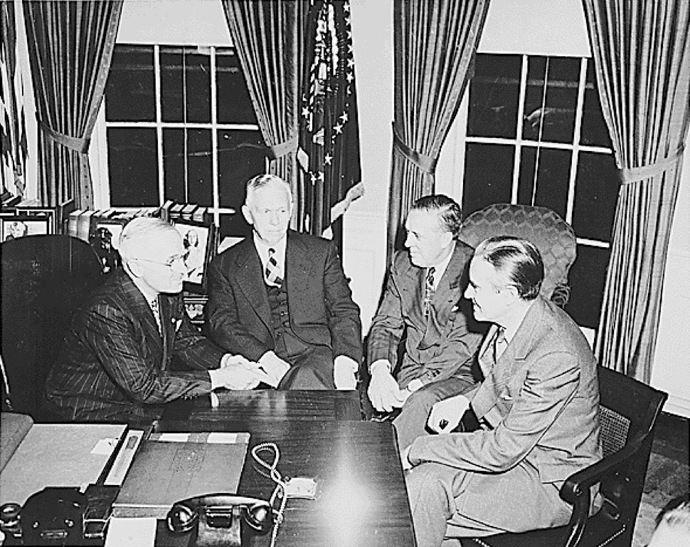 Marshall Plan negotiations (Washington, 29 November 1948)