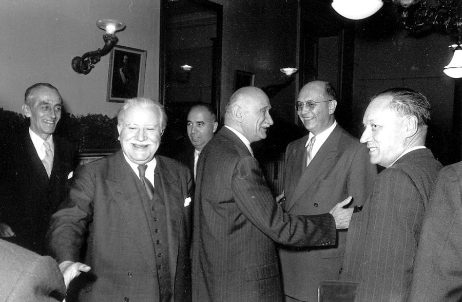 Réunion du Conseil spécial de ministres de la CECA (Luxembourg, 8 septembre 1952)