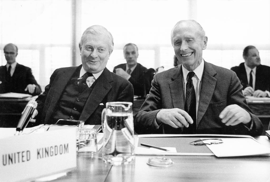 Réunion de travail du Conseil des ministres de la Communauté européenne élargie (Bruxelles, 15 janvier 1973)