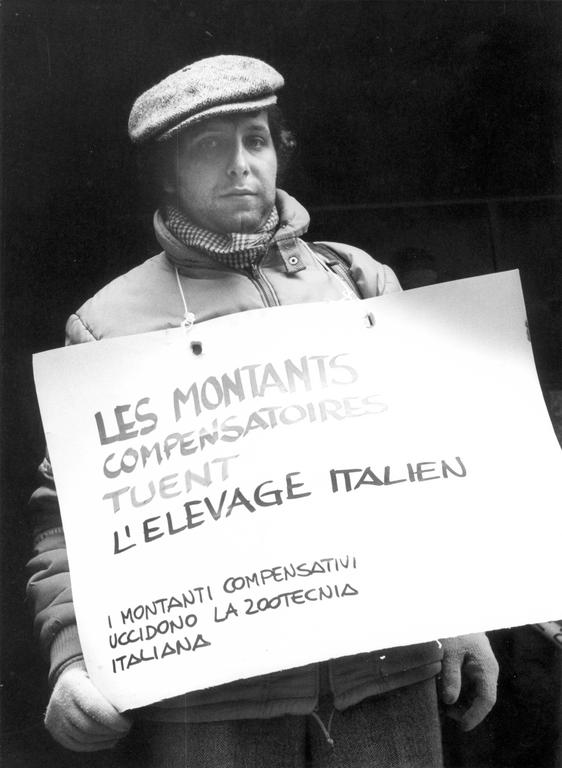 Manifestation d'agriculteurs européens (Août 1969)