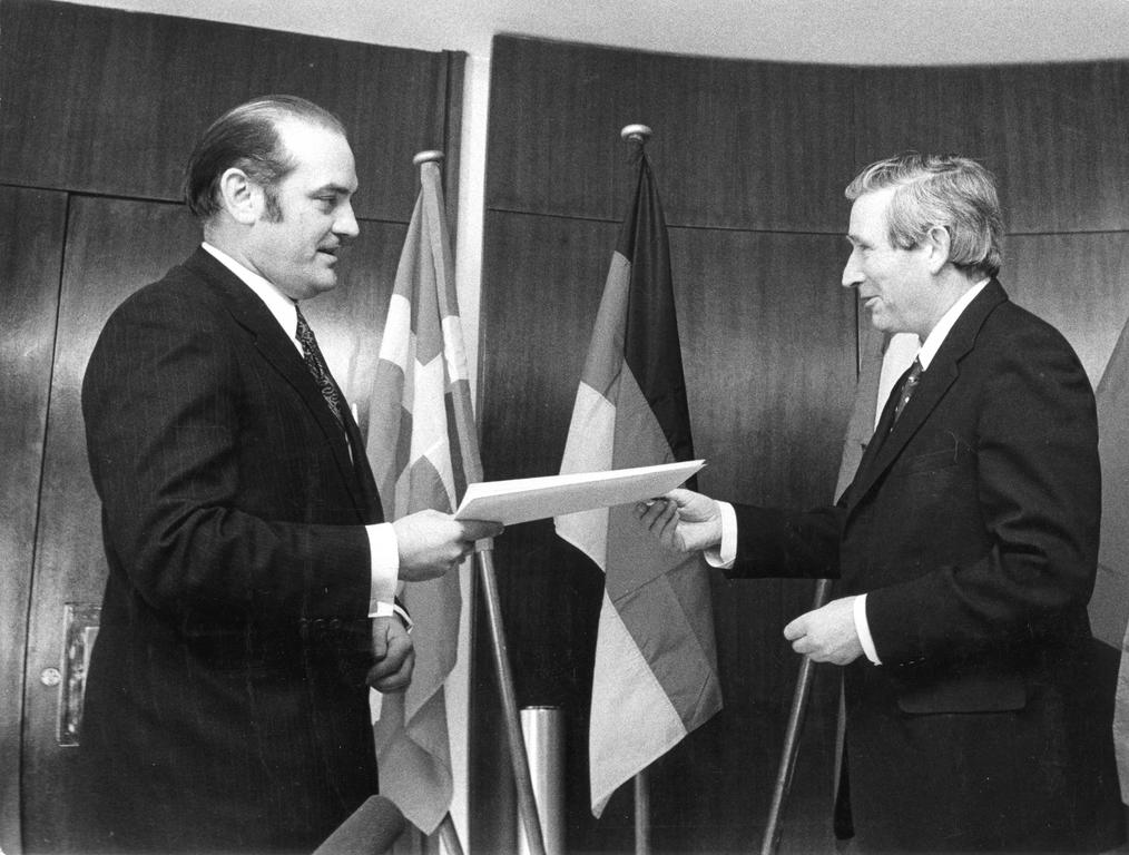 Ireland joins the European Communities (1 January 1973)