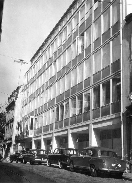 Le bâtiment de la Côte d'Eich, siège de la Cour de 1959 à 1972 (Luxembourg, 1959)