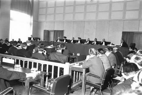 Courtroom in the Cercle Municipal (I) (Luxembourg)