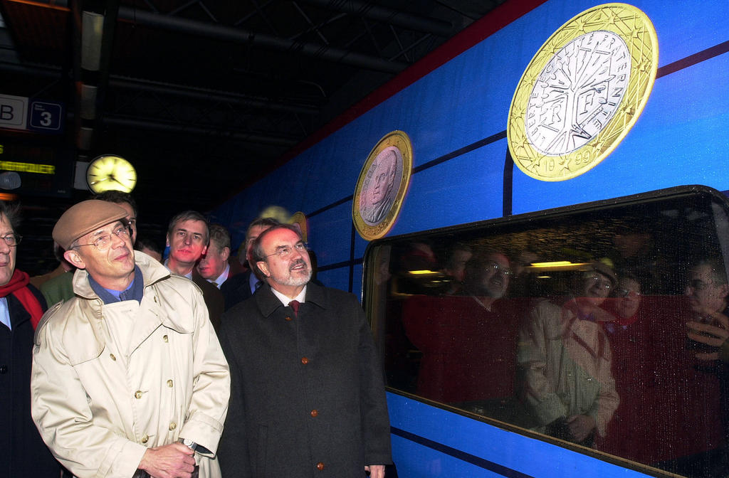 Inauguration du Thalys euro (Bruxelles, 21 décembre 2001)