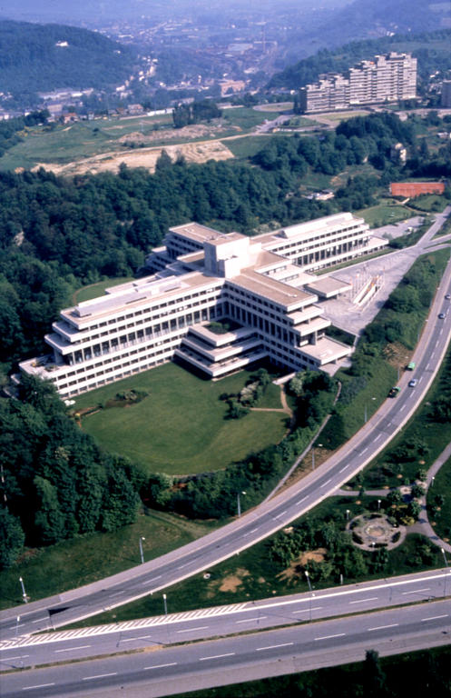 Banque européenne d'investissement (vue aérienne)