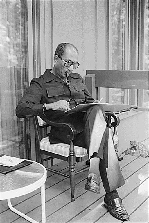 Anwar el-Sadat (Camp David, 9 September 1978)