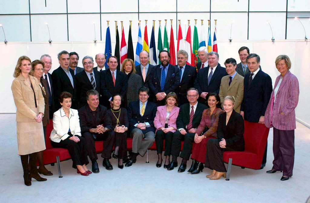 La délégation du Parlement européen à la Convention européenne (29 janvier 2002)