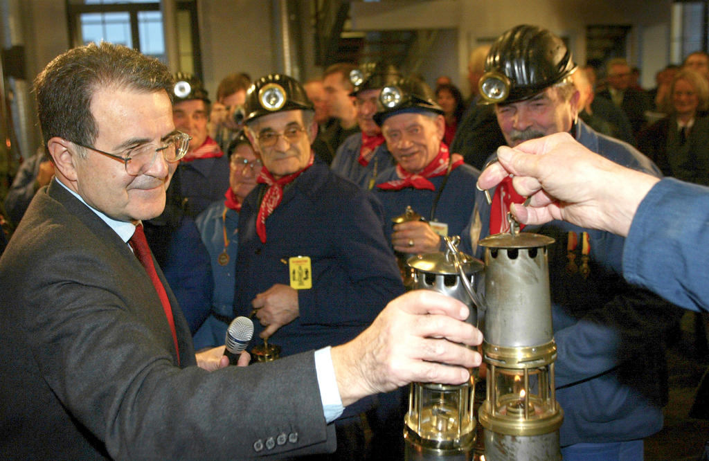 Exposition commémorative du cinquantième anniversaire de la CECA (Marcinelle, 4 février 2003)