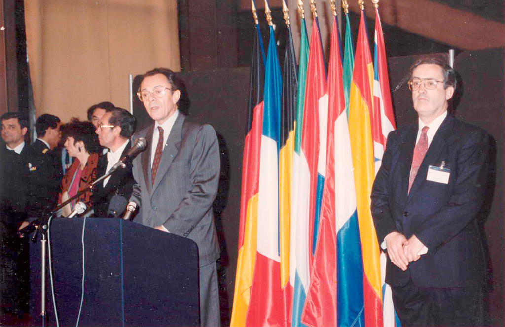 Ouverture de l'Institut d'études de sécurité de l'UEO (Paris, 10 décembre 1990)