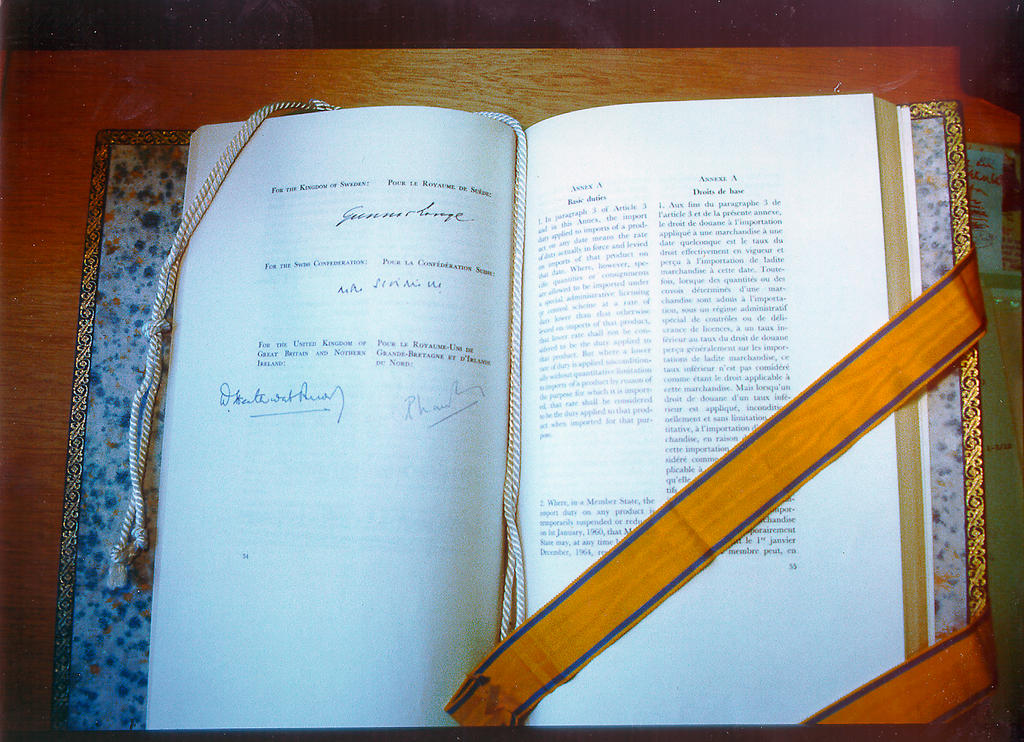 The Convention establishing the European Free Trade Association (4 January 1960)