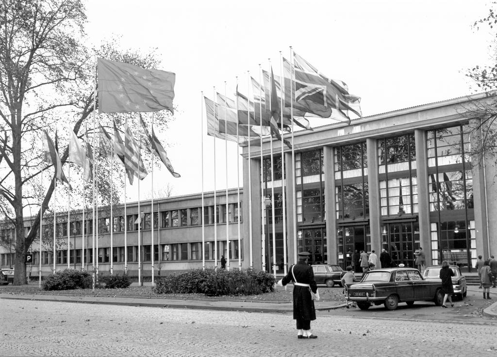 First front view of the Council of Europe