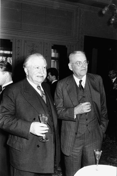 Joseph Bech et John Foster Dulles