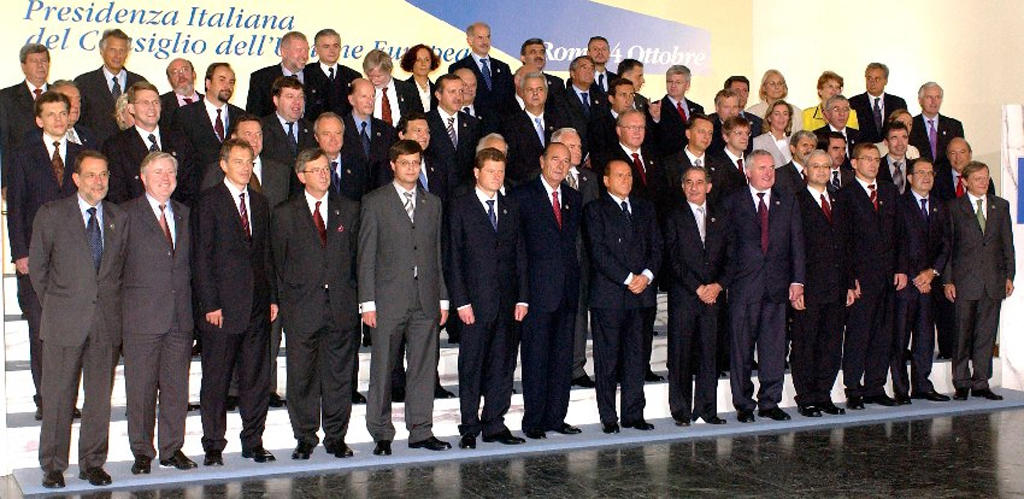 Ouverture de la Conférence intergouvernementale (Rome, 4 octobre 2003)