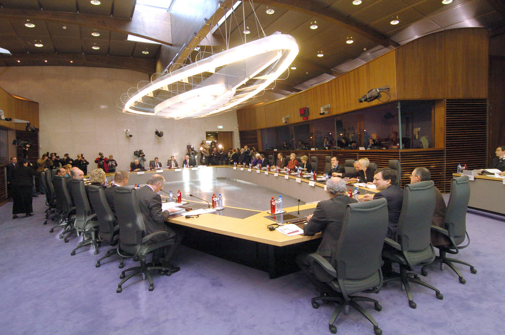 Réunion de la Commission Barroso (2004)