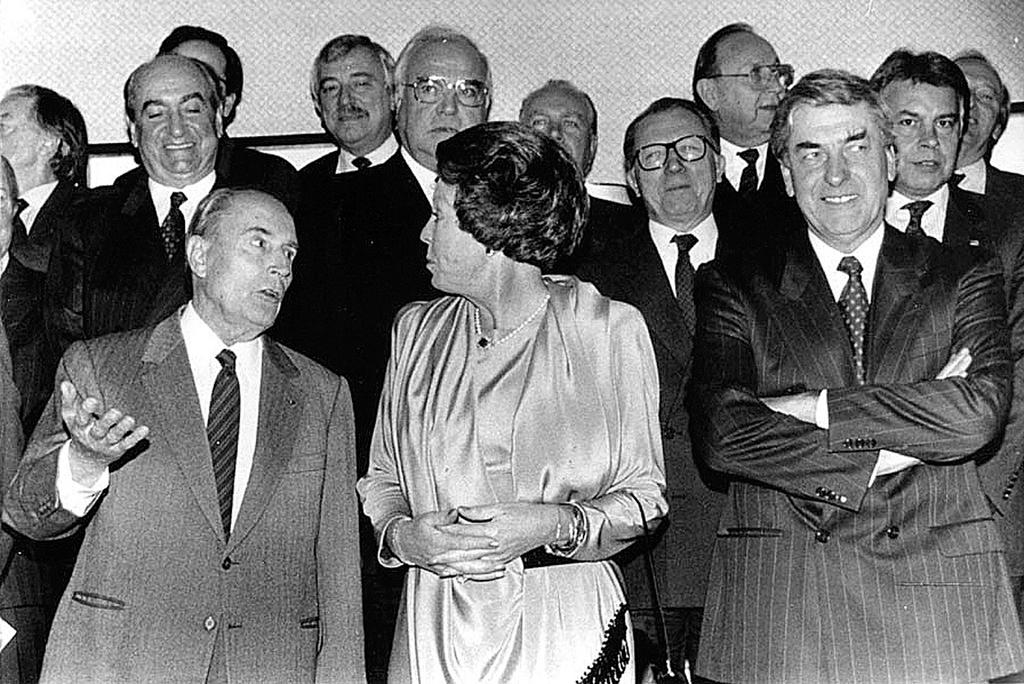Photo de famille du Conseil européen de Maastricht (9 et 10 décembre 1991)