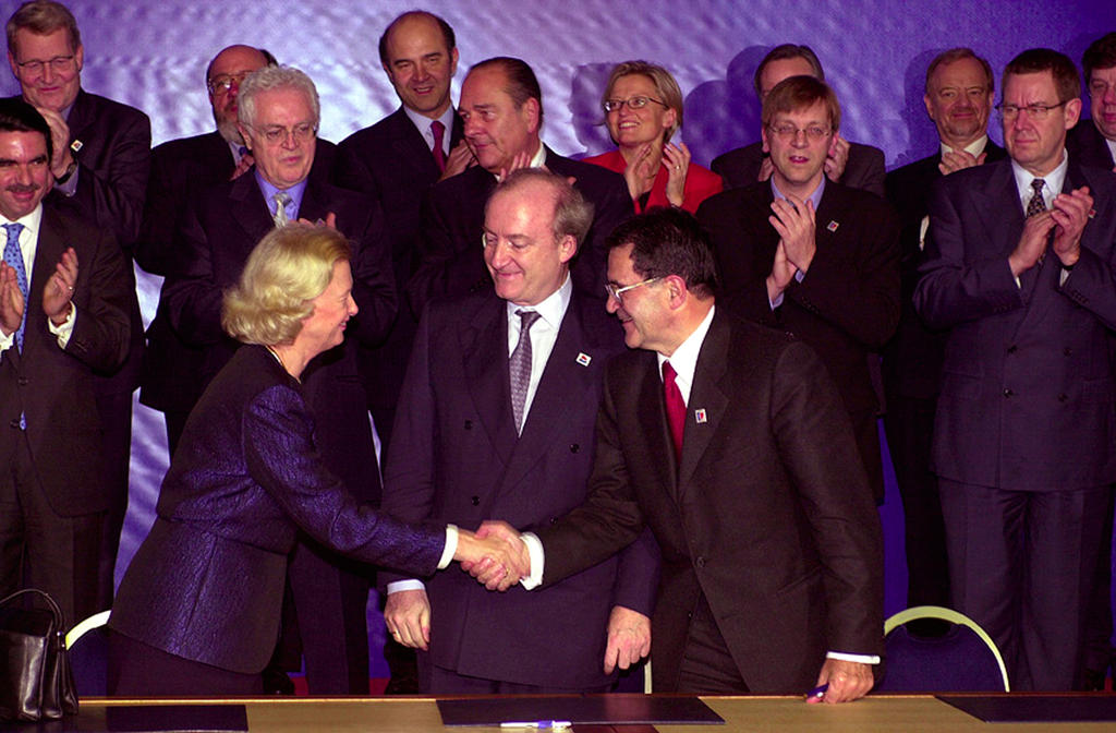 Signature de la Charte des droits fondamentaux de l'Union européenne (Nice, 7 décembre 2000)