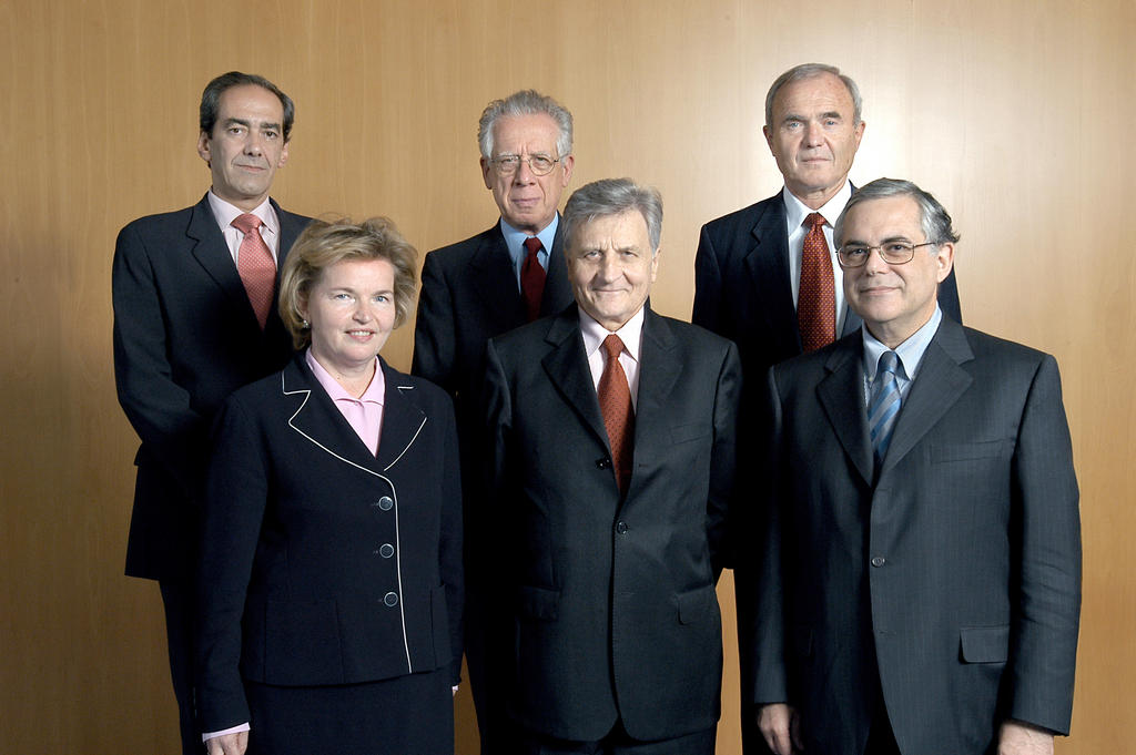 Members of the Executive Board of the European Central Bank (2004)