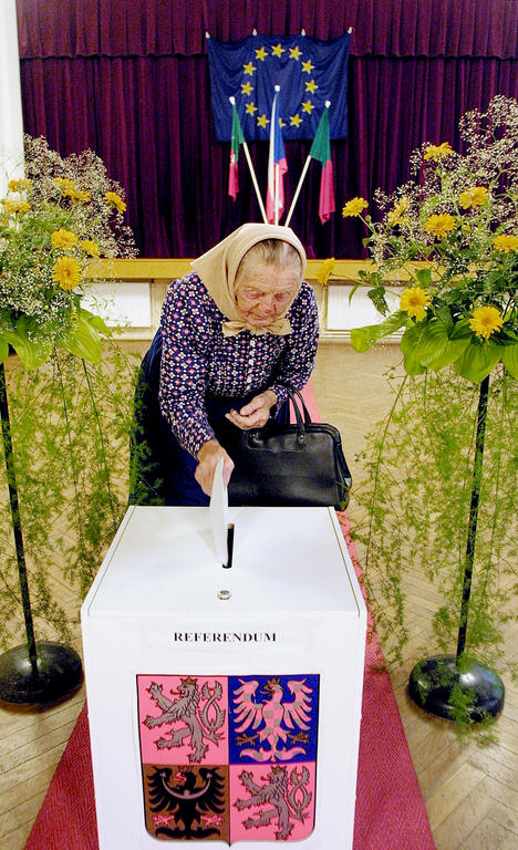 Referendum in the Czech Republic on the country’s accession to the European Union (Brno, 13 June 2003)